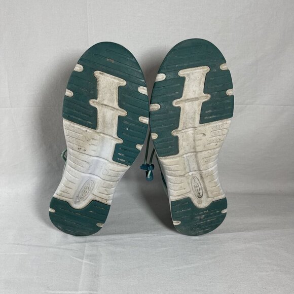 KEEN Women's Green Uneek Slip-On Bungee Laces Loafers Shoe Size 10 - Picture 6 of 7